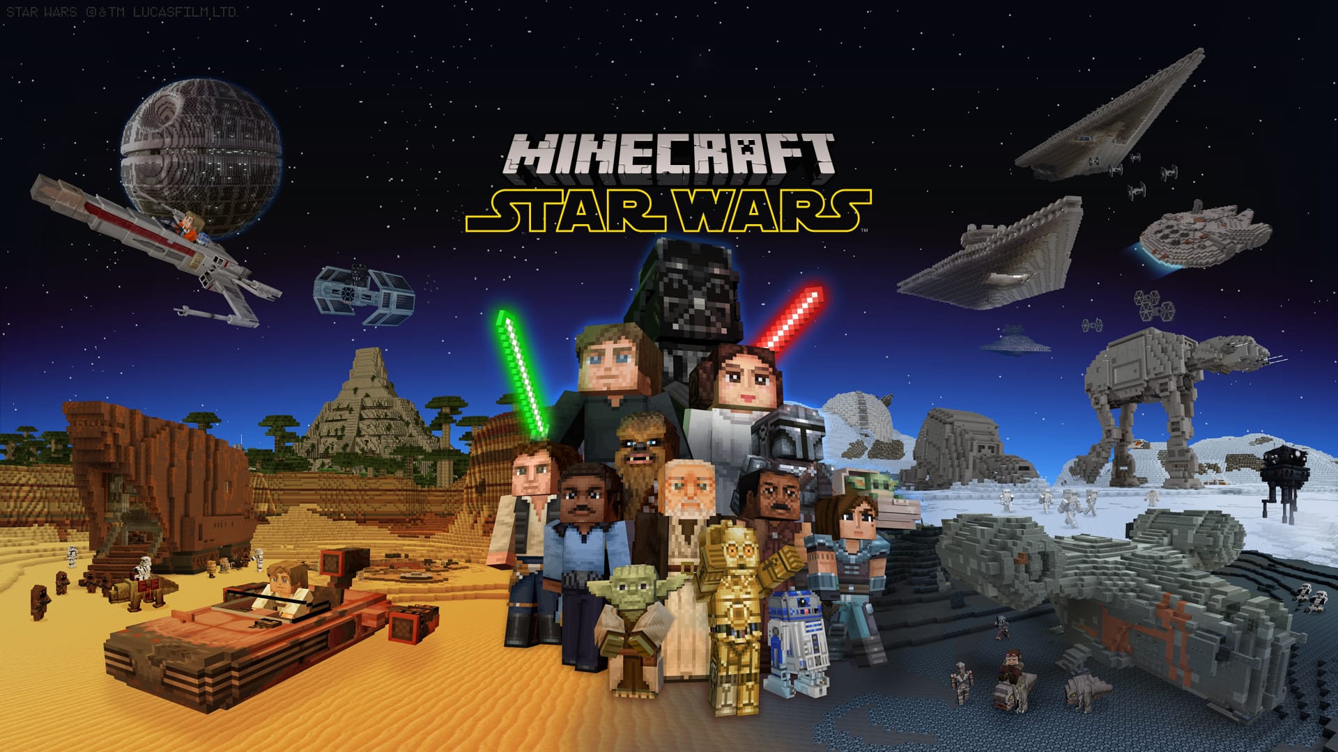 OUT NOW: Minecraft Star Wars