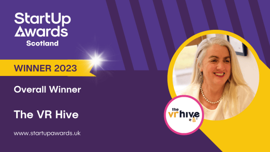The VR Hive Wins Triple Crown at Scottish Startup Awards